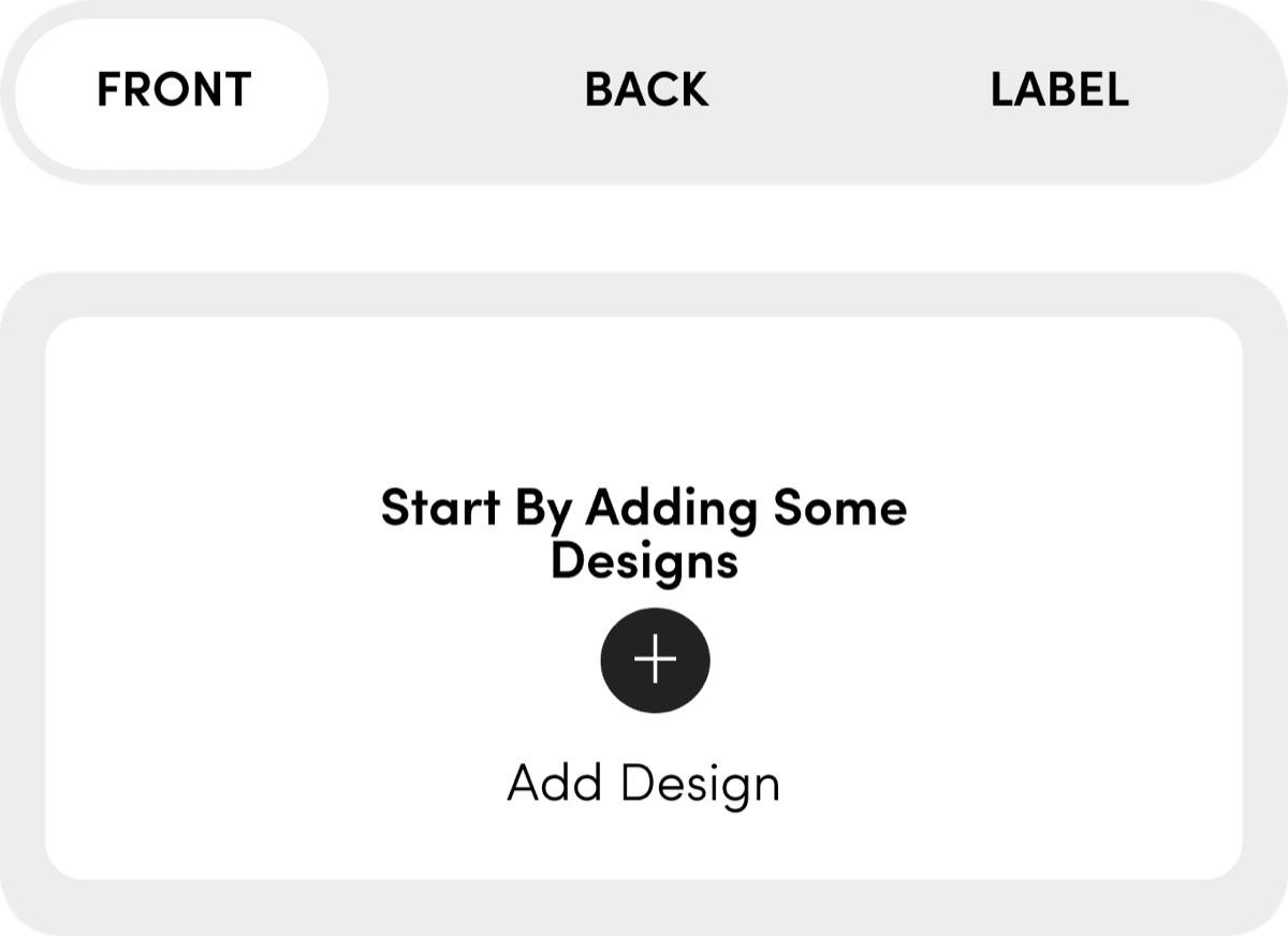 Custom activewear previewed in the Inkse 3D workspace